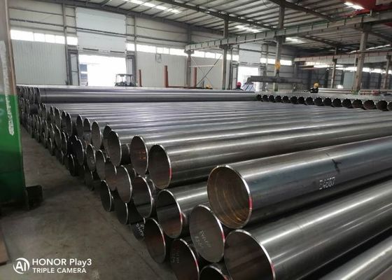جودة  ASTM A53 Gr. B ERW Steel Pipe 1mm-200mm Thickness For Oil / Gas Pipeline مصنع