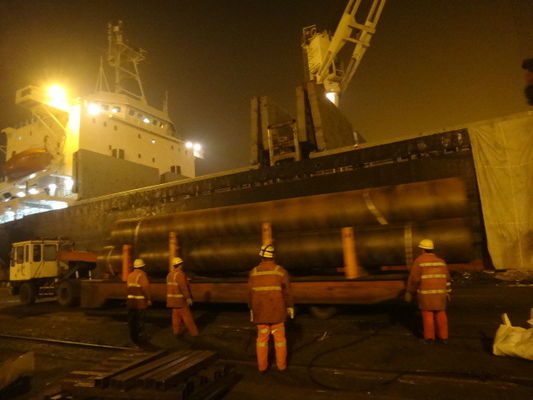 جودة  Hot Rolled SAWL SSAW Steel Pipe Length Customized For Natural Gas And Oil Pipeline مصنع