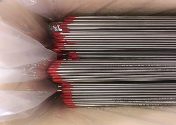أنابيب بلا خيوط من الفولاذ المقاوم للصدأ ذات الشكل الدائري مع معيار ASTM A249