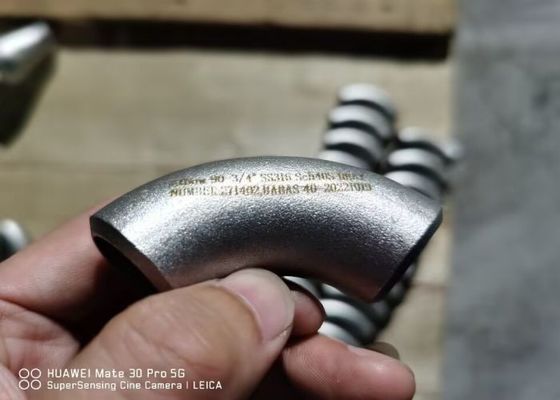 ASME B 16.9 أدوات أنابيب الفولاذ 1/2 بوصة 48 بوصة مع الضغط العالي