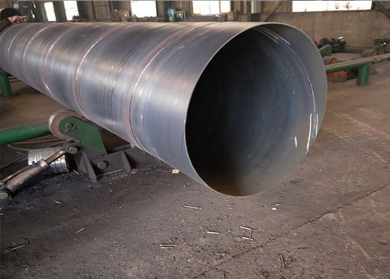 شهادة الاختبار المصنع SSAW أنابيب الفولاذ المطاطية API 5L ASTM A252 A53 EN10219