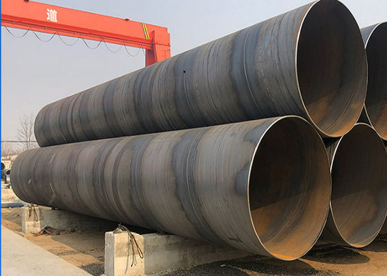 شهادة الاختبار المصنع SSAW أنابيب الفولاذ المطاطية API 5L ASTM A252 A53 EN10219