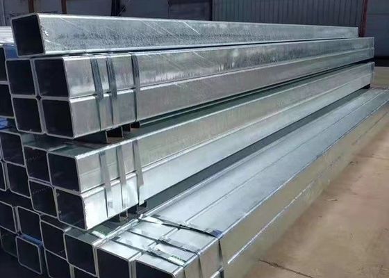 قطاعات فارغة من الفولاذ المغلف ASTM JIS GB Standard 1-12m الطول 5-400mm القطر الداخلي الملفات الشخصية المجوفة