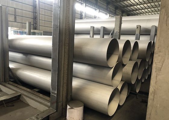 أنابيب الفولاذ المقاوم للصدأ ASTM A312 المطاطية باردة وطاطية ساخنة للاستخدام الصناعي
