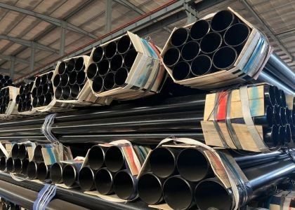 خدمة الخرق ASTM A / ASME SA 53 الدرجة A B أنبوب فولاذي أسود بلا خيوط 0.2-100mm سمك