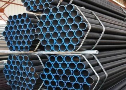 أنابيب بدون خيوط قياسية ASTM A53 مع خدمة الطلاء الأسود