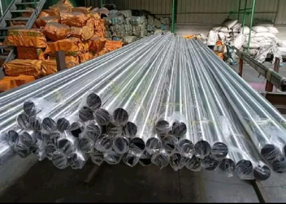 ± 1% التسامح أنابيب مستديرة من الفولاذ المقاوم للصدأ قطرها 2mm-550mm مع مقاومة درجة الحرارة