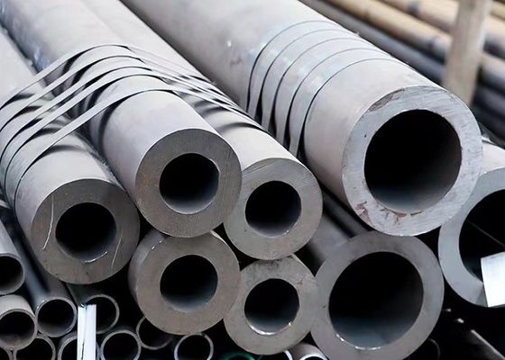 أنبوب فولاذ سبائك بطول مخصص لآلات البناء بسماكة الحائط 1.2-30