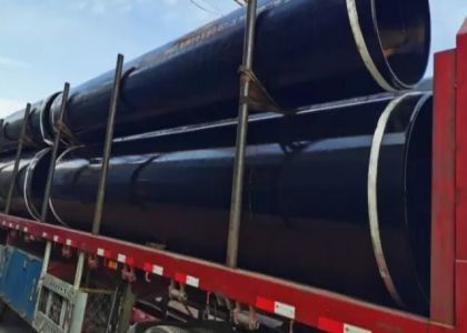 أنابيب الفولاذ المطاطية ذات القطر الكبير ASTM A252 المعيار للبناء والهيكل