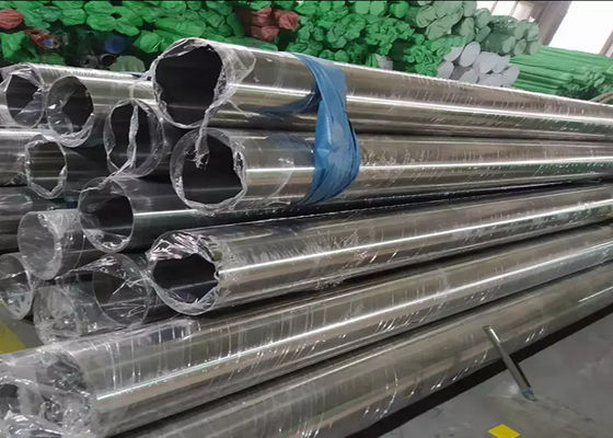 أنابيب ووصلات الفولاذ المقاوم للصدأ ASTM A554 بنطاق أحجام من 1/4 بوصة إلى 48 بوصة وسمك من 0.3 مم إلى 150 مم