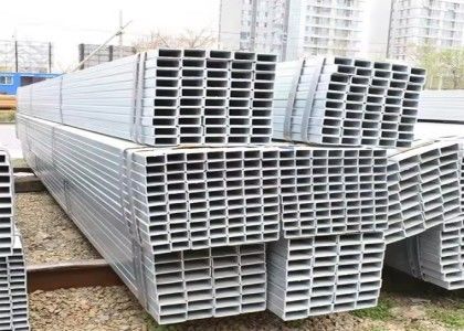 Q235 قطعات فولاذية مجوفة مع خدمة معالجة اللحام