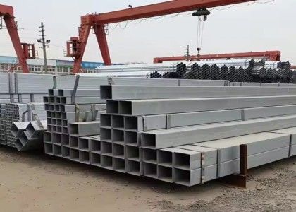 الأجزاء الأربعة الأربعة الأربعة من الفولاذ المستطيل للأجهزة الزراعية من الصف S355JR