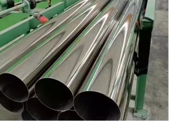 أنابيب بلا خيوط من الفولاذ المقاوم للصدأ ذات الشكل الدائري مع معيار ASTM A249
