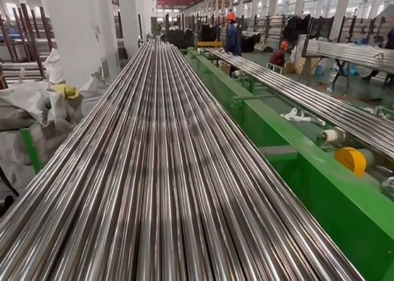 الطول 6000mm/12000mm منتجات أنابيب الفولاذ المقاوم للصدأ تقنية المطاط الساخن المبرد