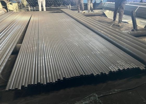 أنابيب الفولاذ ASTM A53 SMLS مع تسامح ± 5٪ وعملية إنتاج الطحن الساخن