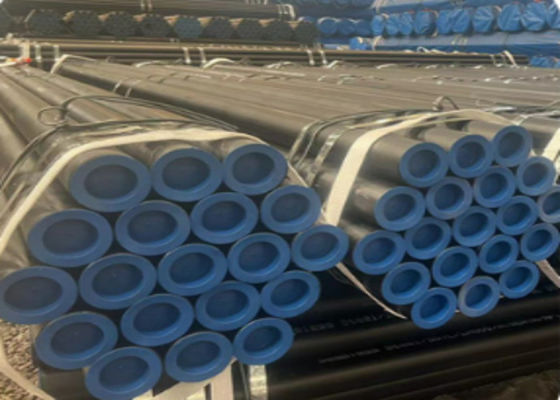 أنابيب الفولاذ ASTM A53 SMLS مع تسامح ± 5٪ وعملية إنتاج الطحن الساخن
