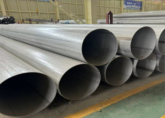 6.4M الطول الصلب المغلفة المطاوئ أنبوب سطح عارية النهاية لحام التردد