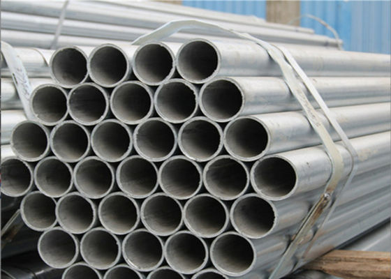 ERW الدعم الأنبوب الصلب المطاوئ عادي / محفوفة / متداولة / خطف النهايات Lenth 1-24M