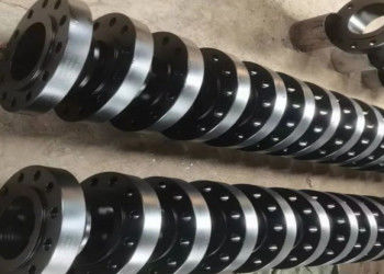 شفاه فولاذية مطلية باللون الأسود المقاوم للصدأ للأسطح الزيتية لأداء يدوم طويلاً في تطبيقات البترول