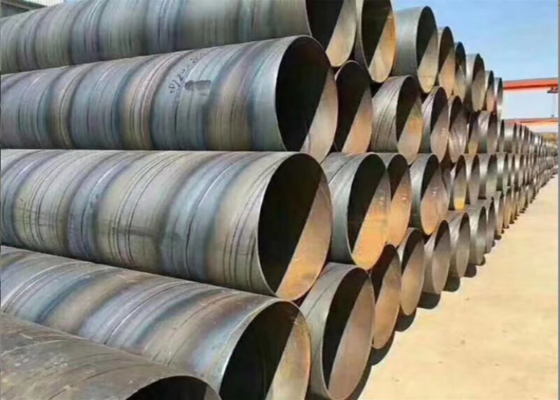 أنابيب الفولاذ SSAW 219.1-2540mm OD لتوصيل النفط الغازي المائي