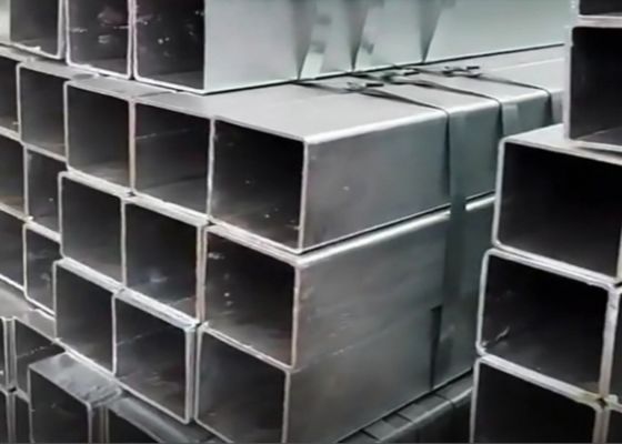 مقاطع فولاذية مجوفة S235JR بسمك 10 مم إلى 500 مم مع اختبار هيدروليكي