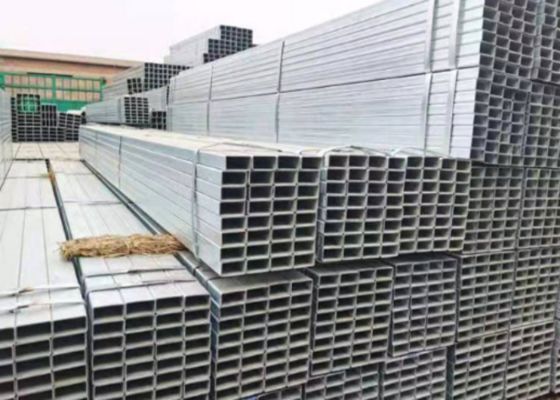 قطاعات فولاذية مجوفة ASTM A500 مربع مستطيل مستدير 10%