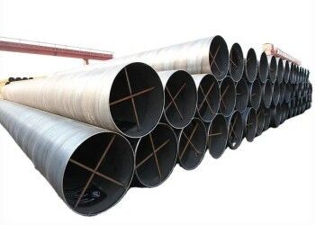 أنابيب الفولاذ LSAW مع 355.6mm-2320mm القطر الخارجي 5mm-50mm سمك الجدار ومطابقة 3PE لنقل السوائل الدائمة