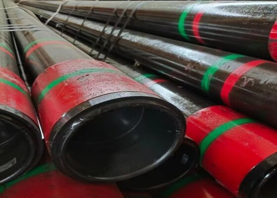 أنابيب الفولاذ الخلسة من الصف API 5CT P110 متوافقة مع مواصفات API 5CT و ISO 11960