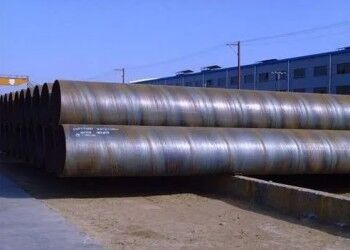 SSAW Steel Pipe with Punching Processing Service and 219.1mm – 2540mm Outer Diameter for Construction Applications