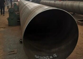أنابيب الفولاذ SSAW القياسية GB مع 5mm إلى 25.4mm سمك الجدار و 219.1mm إلى 2540mm قطر خارجي للبناء والتصنيع