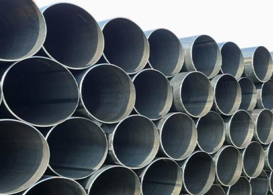أنبوب فولاذي ERW بسماكة جدار 0.5-60 مم معتمد من ASTM A500 لمشاريع هندسية متنوعة
