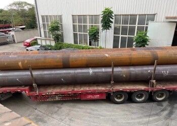 أنبوب فولاذي LSAW قياسي API 5L بطلاء إيبوكسي قطران الفحم وقطر خارجي 355.6 مم - 2320 مم لنقل النفط والغاز والمياه