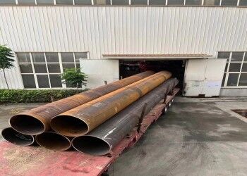 أنبوب فولاذي LSAW بدرجة فولاذ API 5L GR C بقطر خارجي يتراوح من 355.6 مم إلى 2320 مم وسمك جدار يتراوح من 5 مم إلى 50 مم