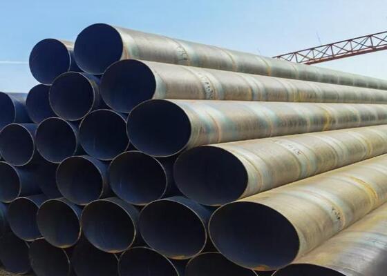 219.1mm – 2540mm Outer Diameter SSAW Steel Pipe with 5mm-25.4mm Wall Thickness for Low Pressure Liquid Delivery